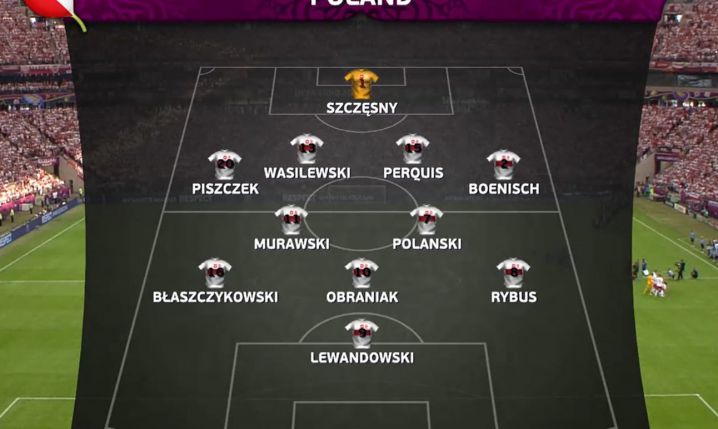 PAMIĘTNA XI Polski na rozpoczęcie Euro 2012! :D